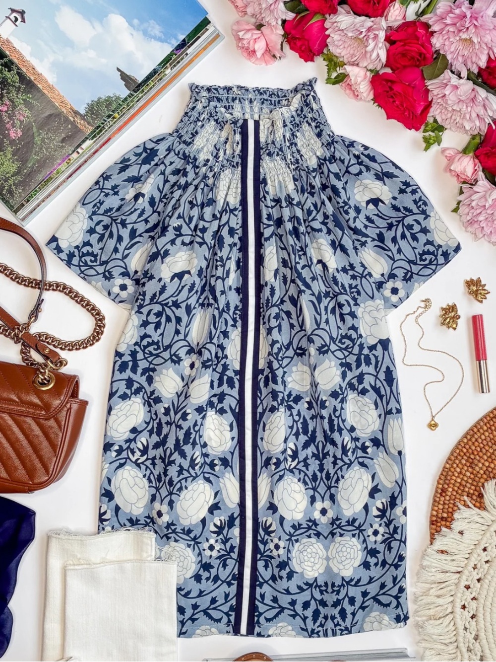 RUNGOLEE Floral Printed Brooklyn Blouse Size S